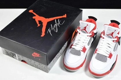 JORDAN RED FIRE AIR RETRO  (2020) 4 DC7770-160  0713